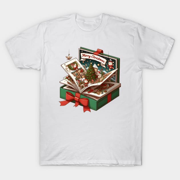Festive Cartoon Delights: Elevate Your Holidays with Cheerful Animation and Whimsical Characters! T-Shirt by insaneLEDP